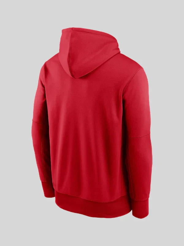 2025 MLB Postseason Nike Phillies Hoodie Red