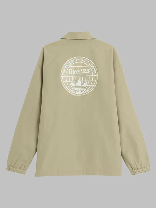 Adidas Originals Oasis Coach Jacket Green