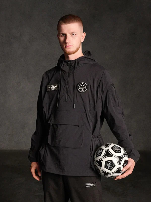 Adidas SPZL F.C. Anorak Jacket Black