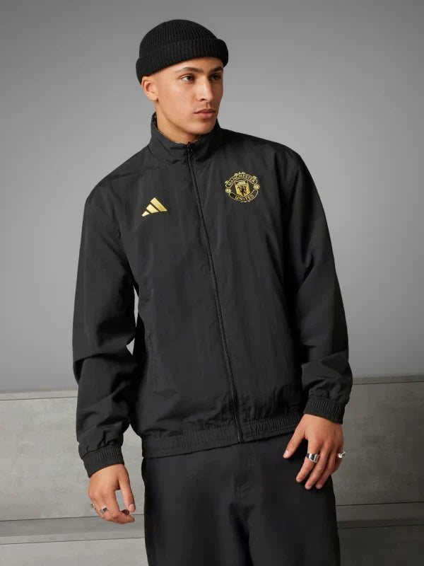Adidas Stone Roses Manchester United Reversible Anthem Jacket