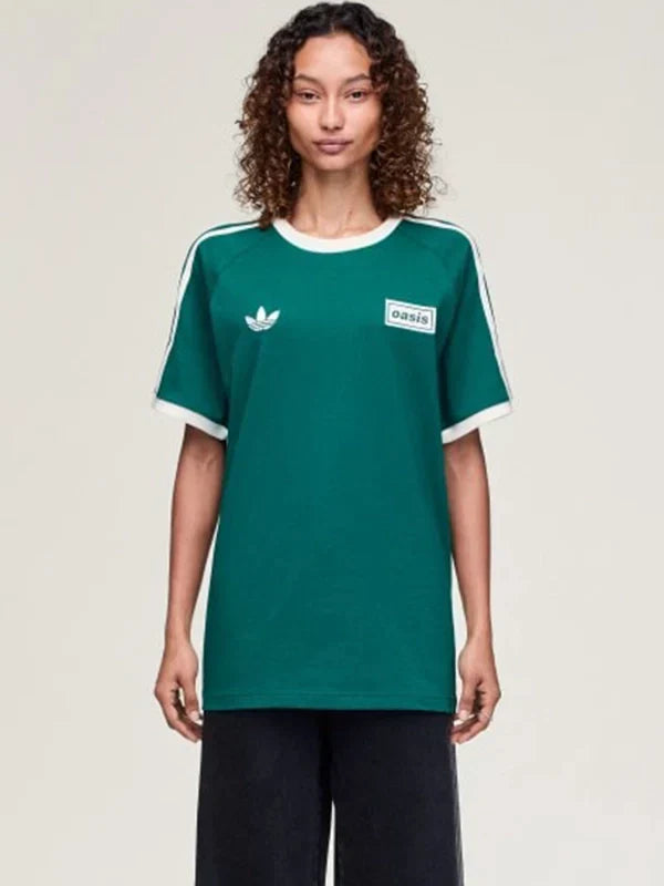 Adidas x Oasis Green T-Shirt