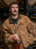 Alpha Industries Old Forester Distiller_s Jacket Brown