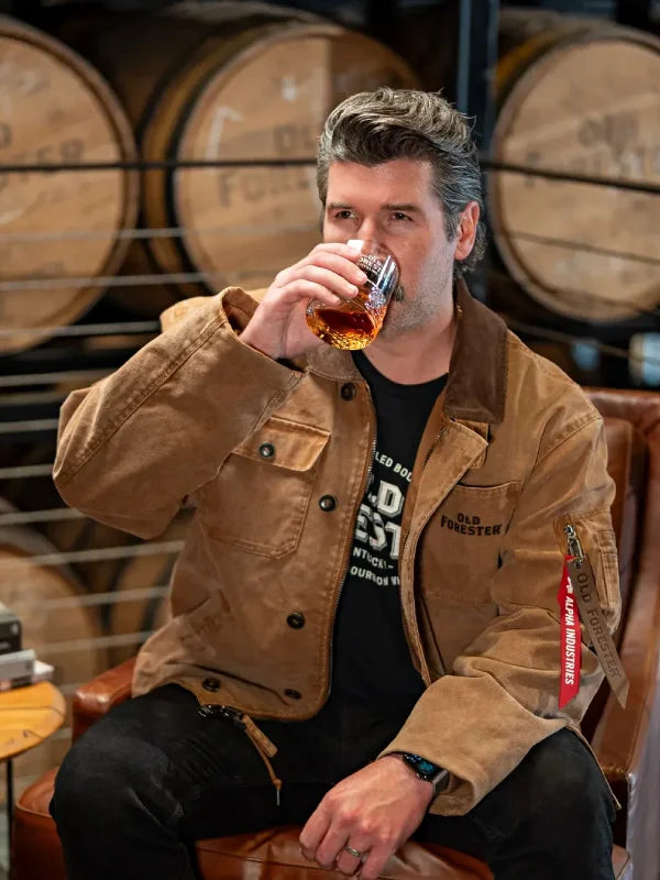 Alpha Industries Old Forester Jacket Brown