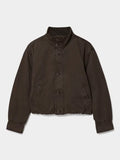Aritzia Ferris Blouson Jacket Brown
