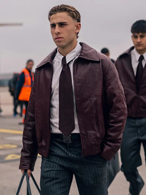Barca x AMIRI Leather Jacket