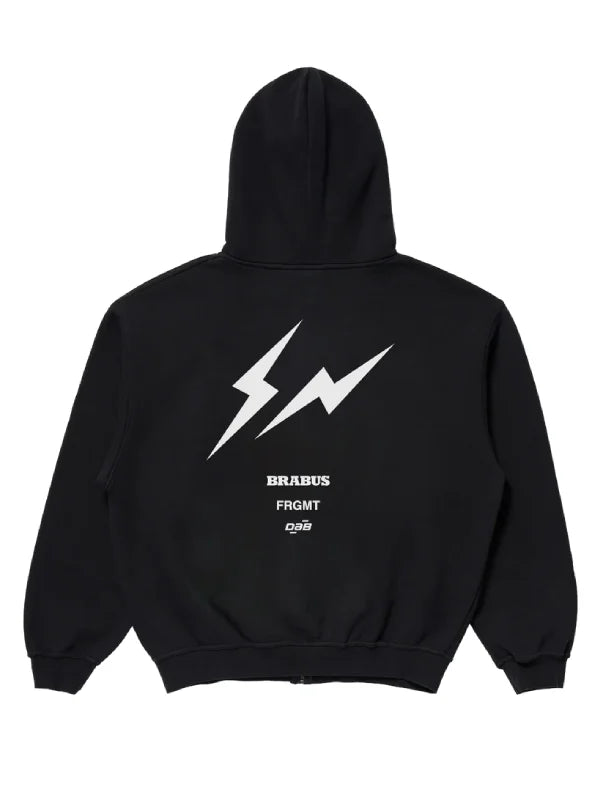 Brabus x Fragment Zip-Up Hoodie Black