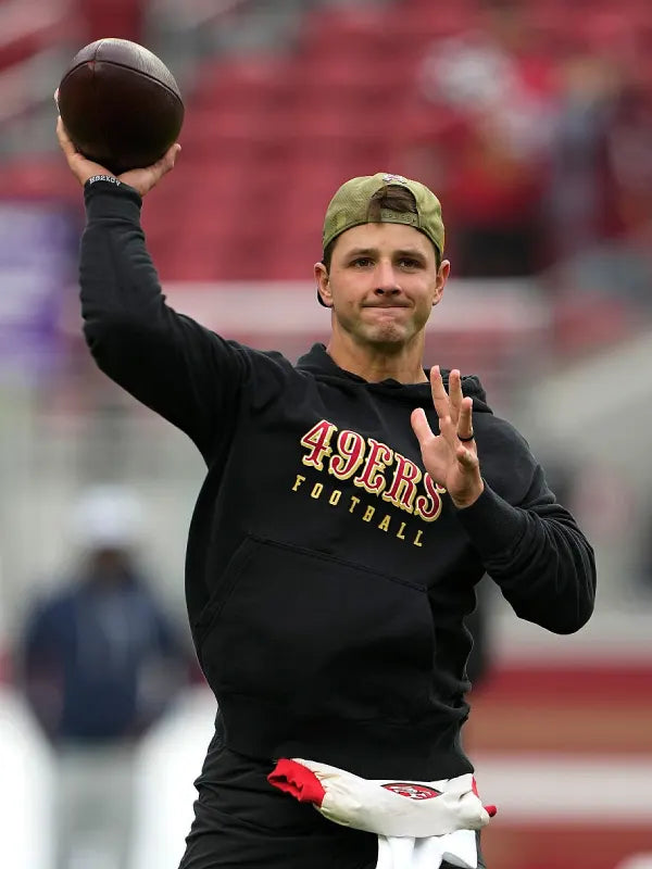 Brock Purdy 49ers Hoodie Black