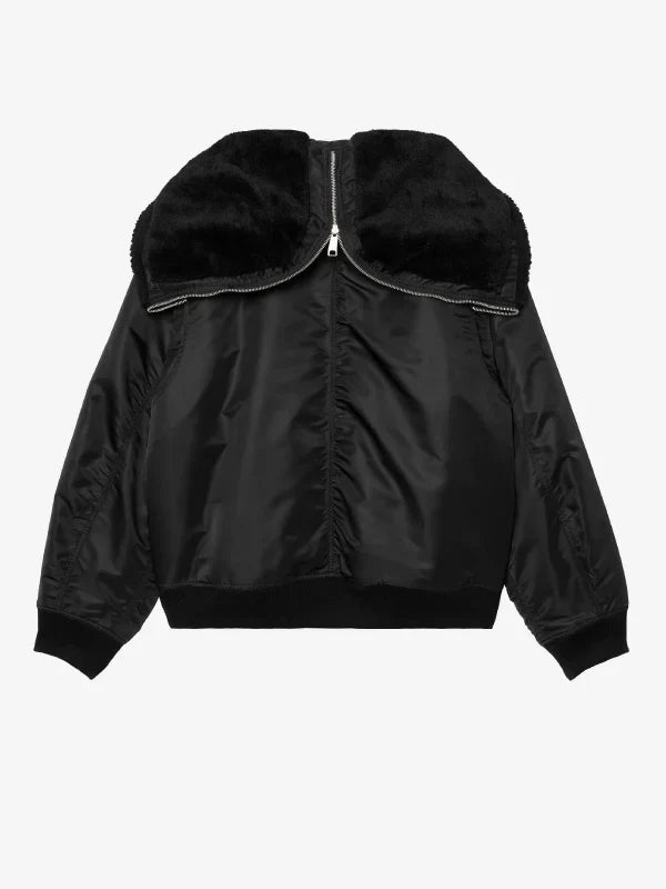 Carhartt Hooded Oltera Black Bomber Jacket