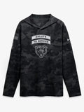 Chicago Bears 2026 Salute to Service Hooded Long Sleeve Shirt