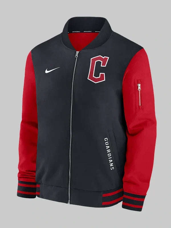 Cleveland Guardians Dugout Bomber Jacket