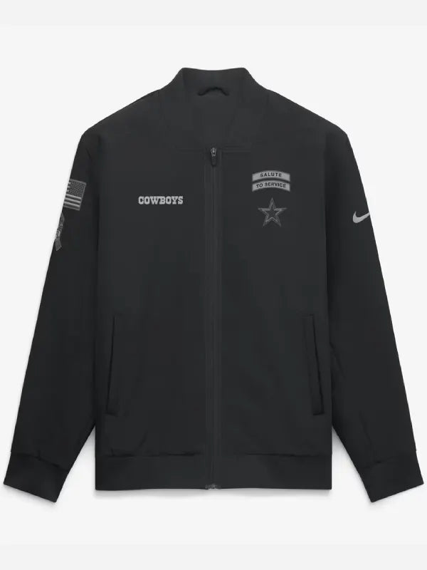 Dallas Cowboys Salute to Service Bomber Jacket 2026