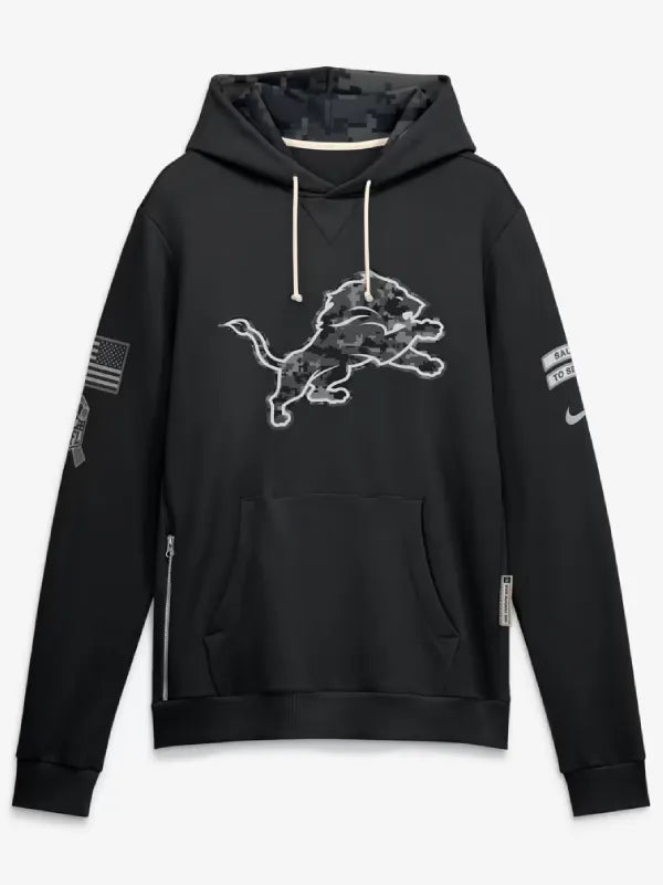 Detroit Lions Salute to Service Hoodie 2026