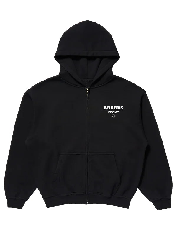 Fragment X Brabus Zip Hoodie Black