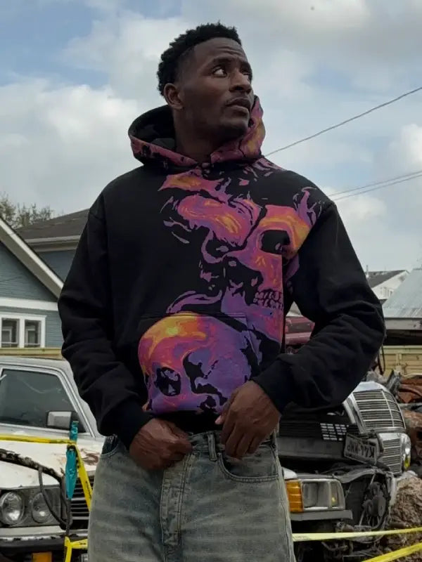 Gateway Luxury Skully Black Hoodie