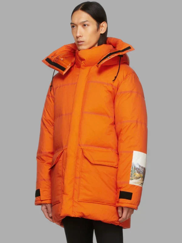Gucci North Face Orange Coat
