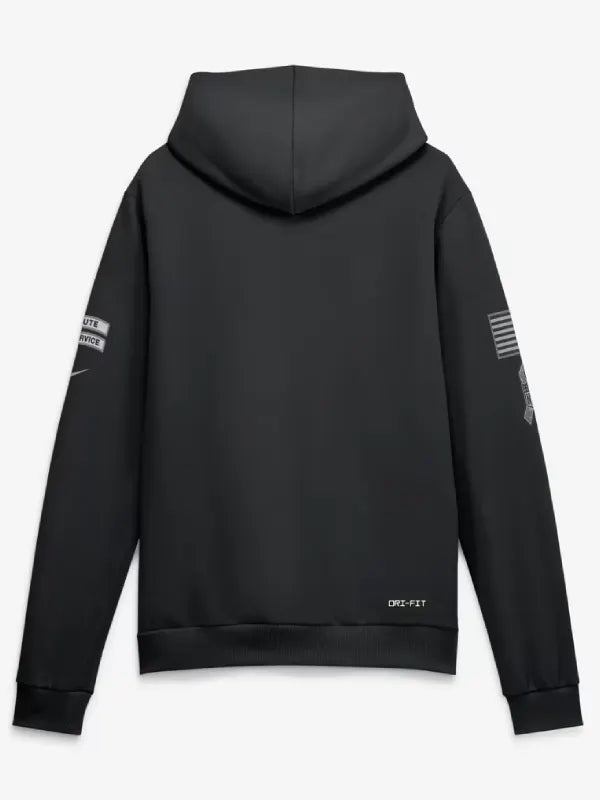 Indianapolis Colts Nike 2026 Salute to Service Sideline Dri-FIT Pullover Hoodie - Black