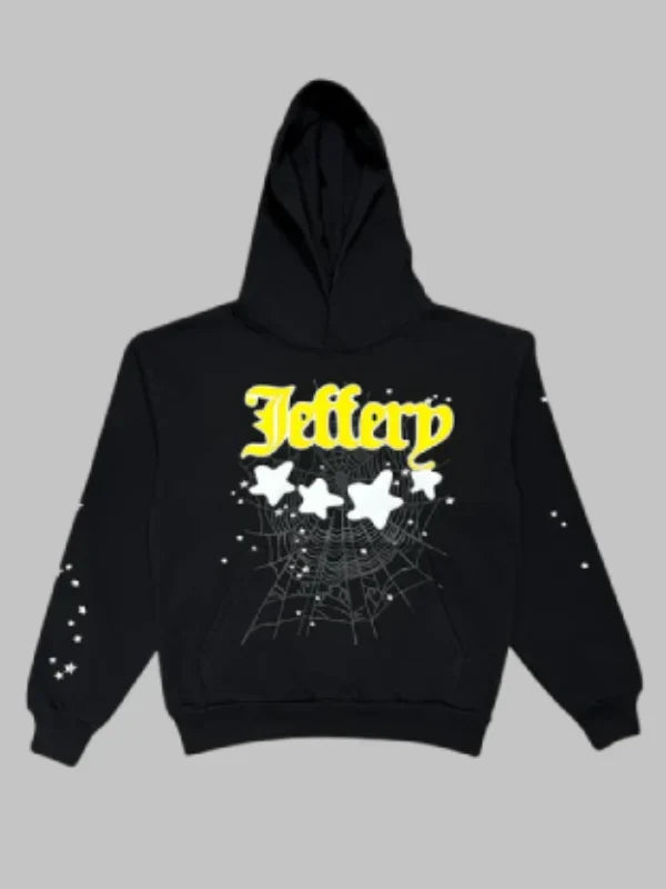 Jeffery Spider Hoodie Black