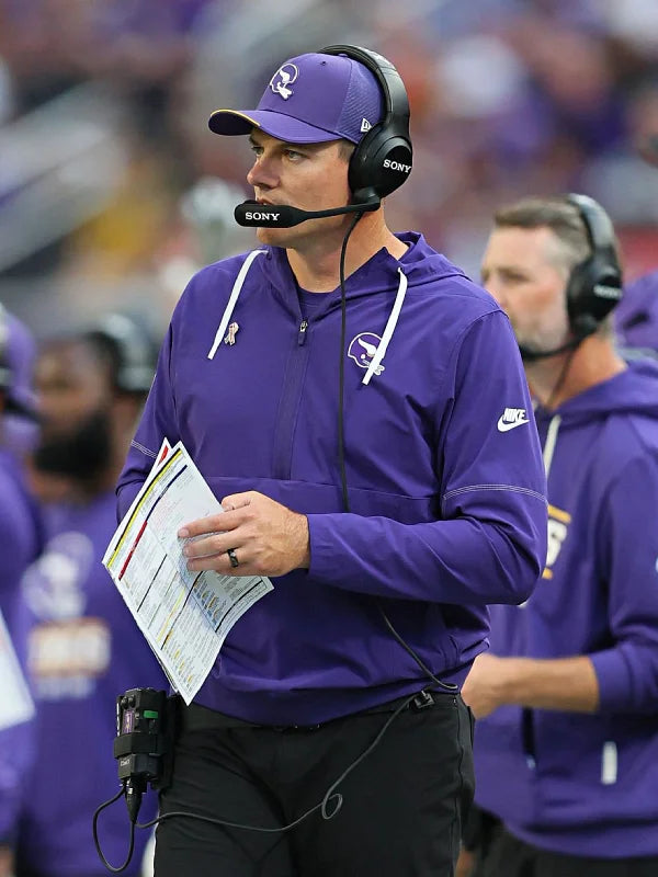 Kevin O_Connell Vikings Anorak Jacket 2026