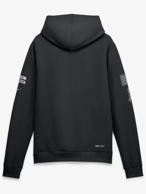 Las Vegas Raiders Nike 2026 Salute to Service Sideline Dri-FIT Pullover Hoodie - Black