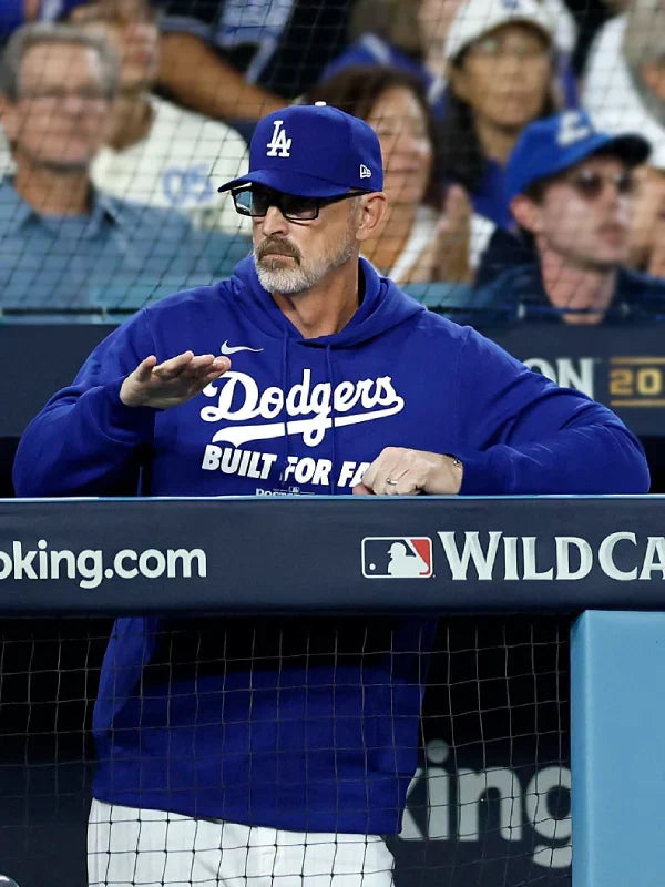 Los Angeles Dodgers Nike Built For Fall 2025 Postseason Hoodie