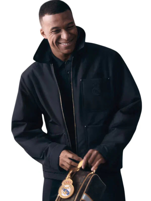 Louis Vuitton Real Madrid Black Jacket