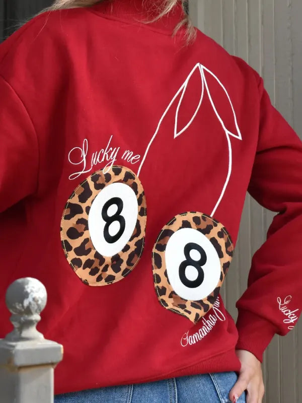 Lucky Me Sweatshirt Samantha James