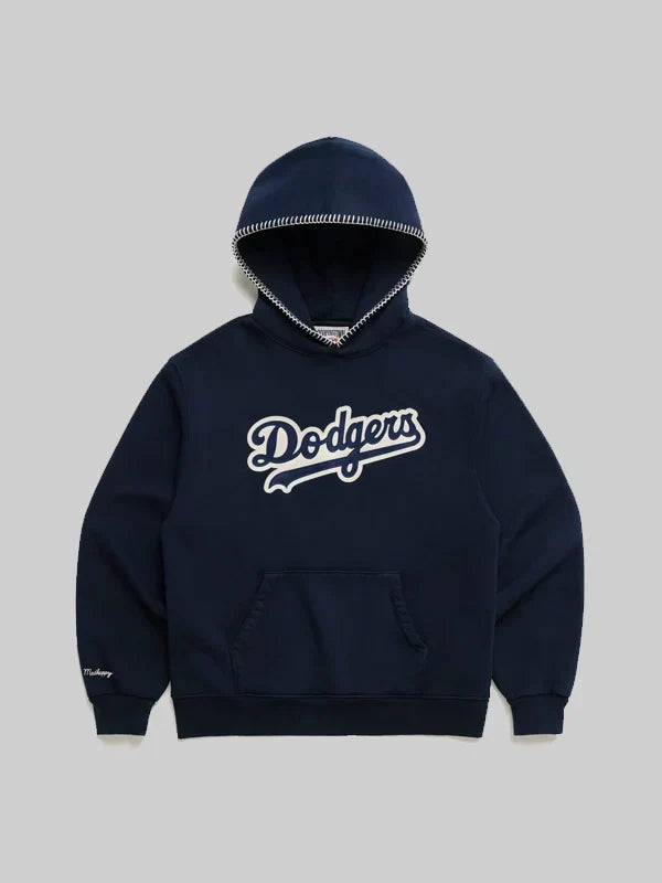 Madhappy_Dodgers_Applique_Fleece_Hoodie_Blue