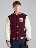 Manchester United Theatre of Dreams Baseball Jacket Burgundy
