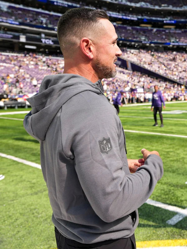 Matt LaFleur Packers Sideline Zip-Up Hoodie 2026