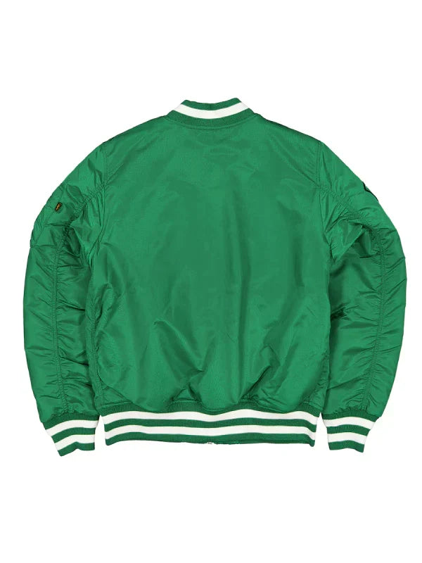 Men_s Philadelphia Eagles New Era x Alpha Industries Kelly Green MA-1 Full-Zip Bomber Jacket