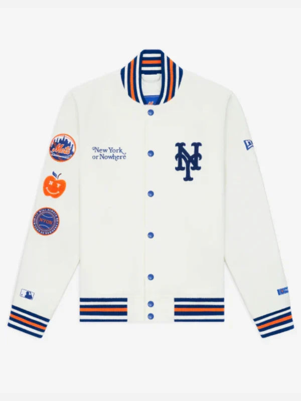 NYON-New-York-Or-Nowhere-Mets-Motto-Varsity-Jacket-Cream