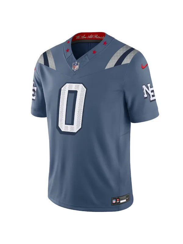 New England Patriots Nor'easter Shirt Storm Blue