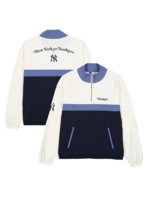 New Era x New York or Nowhere Yankees Quarter-Zip Pullover Jacket