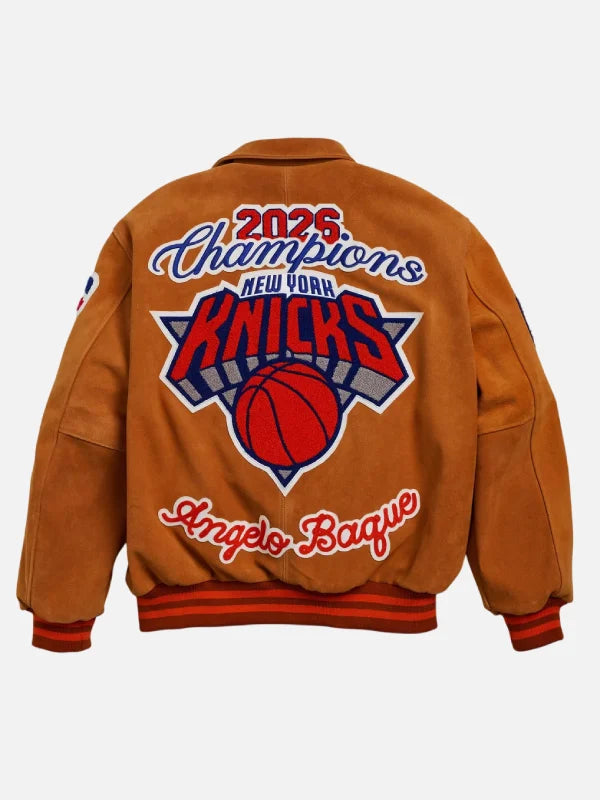 New York Knicks Fanatics 2026 NBA Finals Champions Artisan Jacket