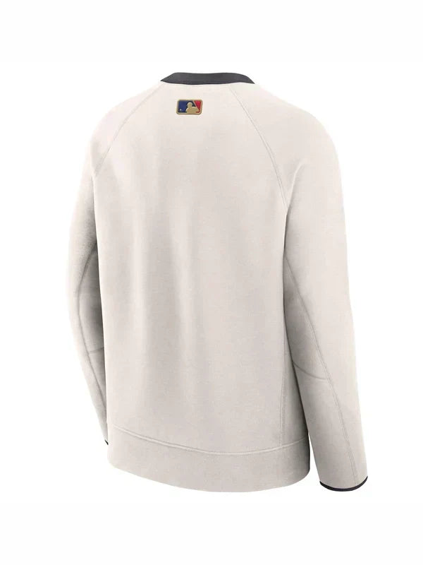 Nike Dodgers White Tech Fleece Sweatshirt 2025