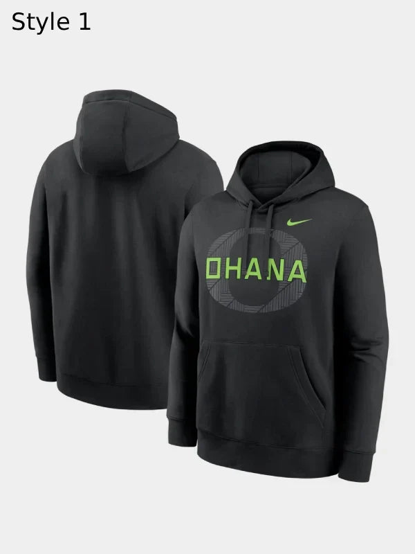 Nike Oregon Ducks Ohana Hoodie Black