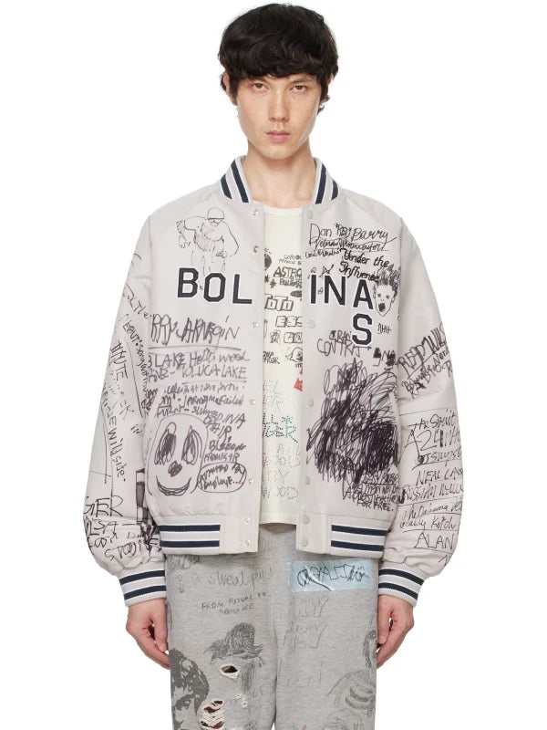 Paly Gray Bolinas Bomber Jacket