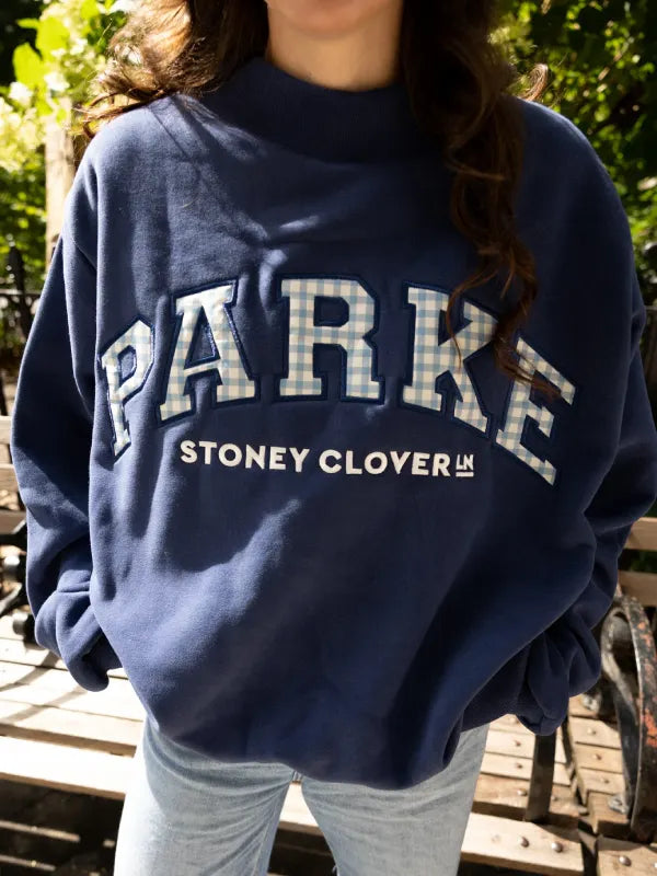 Parke Stoney Clover Mockneck Sweatshirt