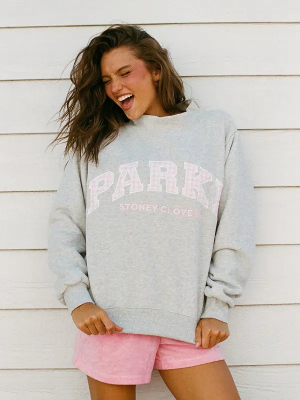 Parke Stoney Clover Varsity Mockneck Sweatshirt