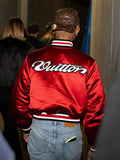 Pharrell Williams Louis Vuitton Red Jacket