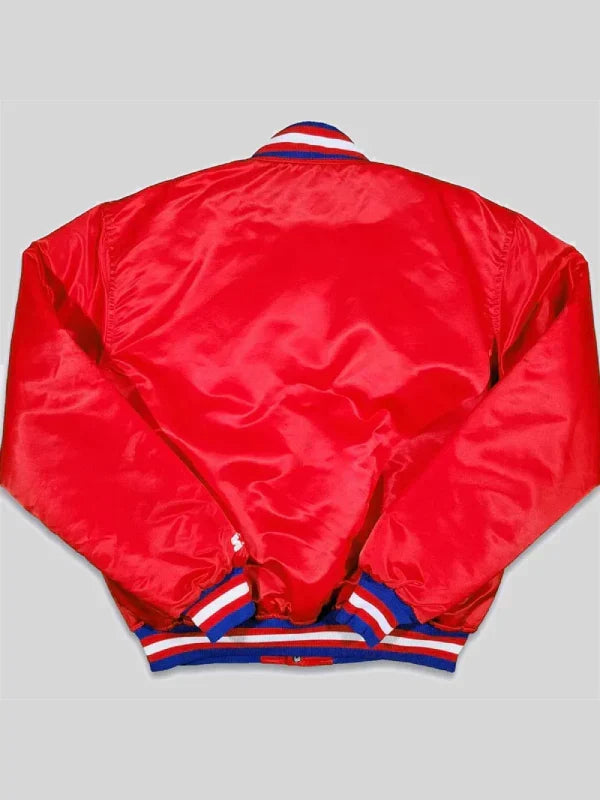 Philadelphia 76ers Starter Varsity Jacket Red