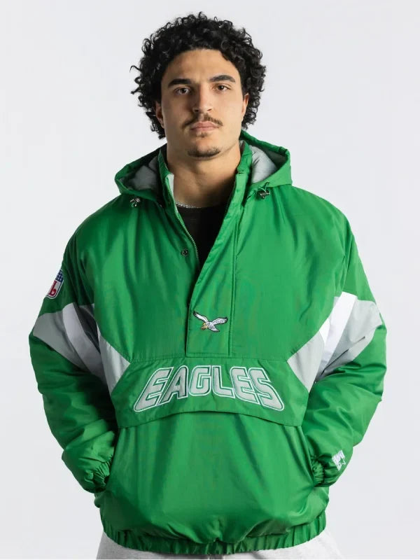 Philadelphia Eagles Kelly Green Starter Jacket