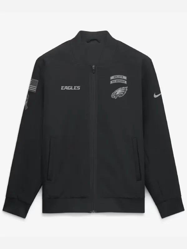 Philadelphia Eagles Salute to Service Bomber Jacket 2026