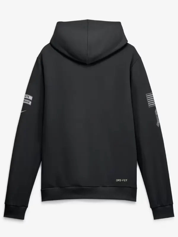 Pittsburgh Steelers Nike 2026 Salute to Service Sideline Dri-FIT Pullover Hoodie - Black