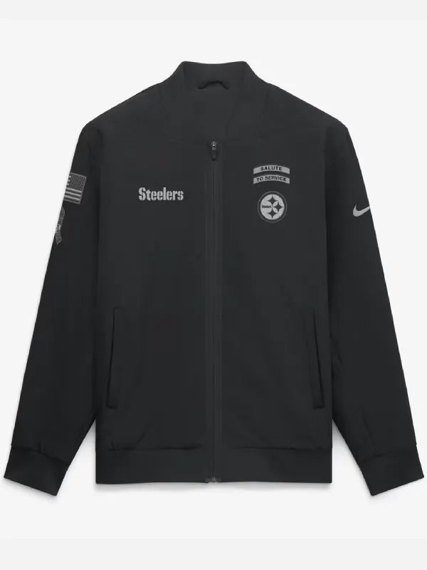 Pittsburgh Steelers Salute to Service Bomber Jacket 2026