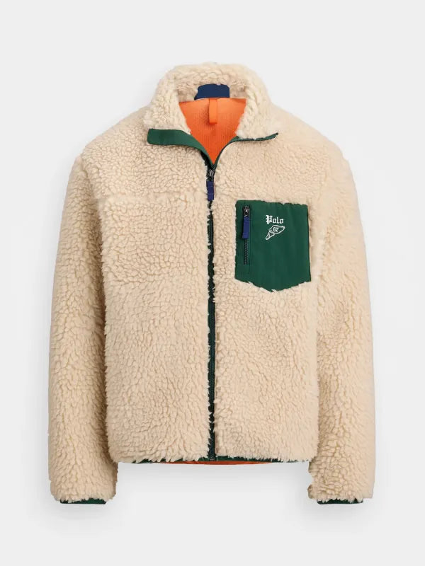 Polo Ralph Lauren Logo Pile Fleece Jacket