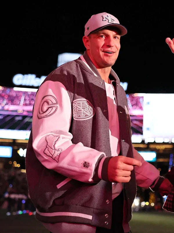 Rob Gronkowski Patriots Varsity Jacket