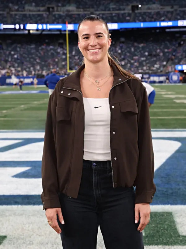 Sabrina_Ionescu_Brown_Jacket