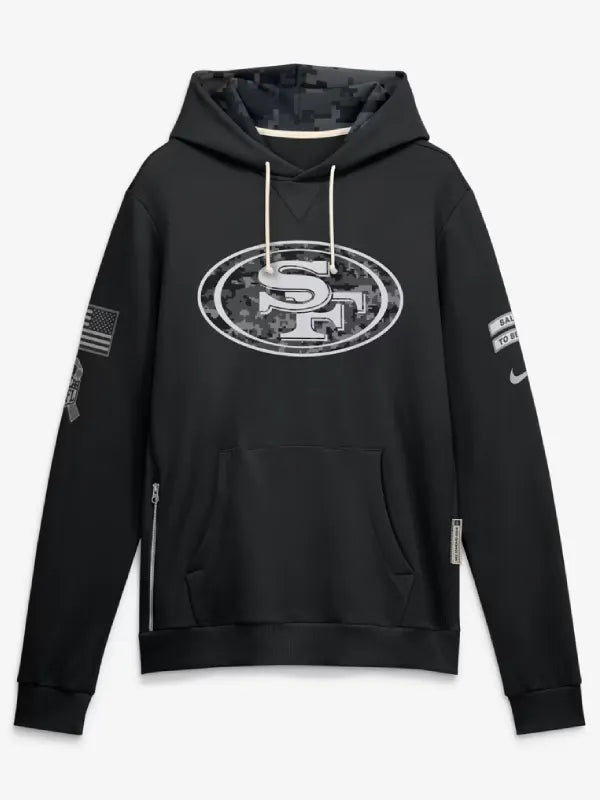San Francisco 49ers Salutet o Service Hoodie 2026