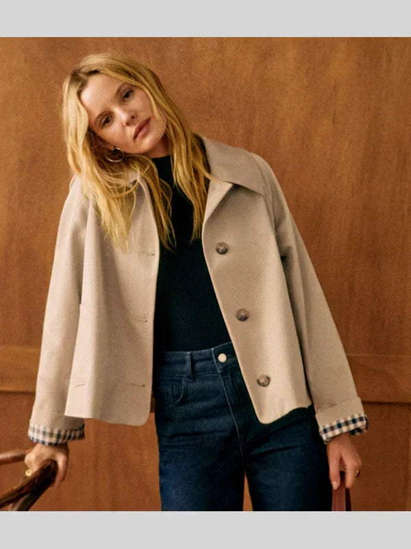 Sezane Bobby Jacket Beige